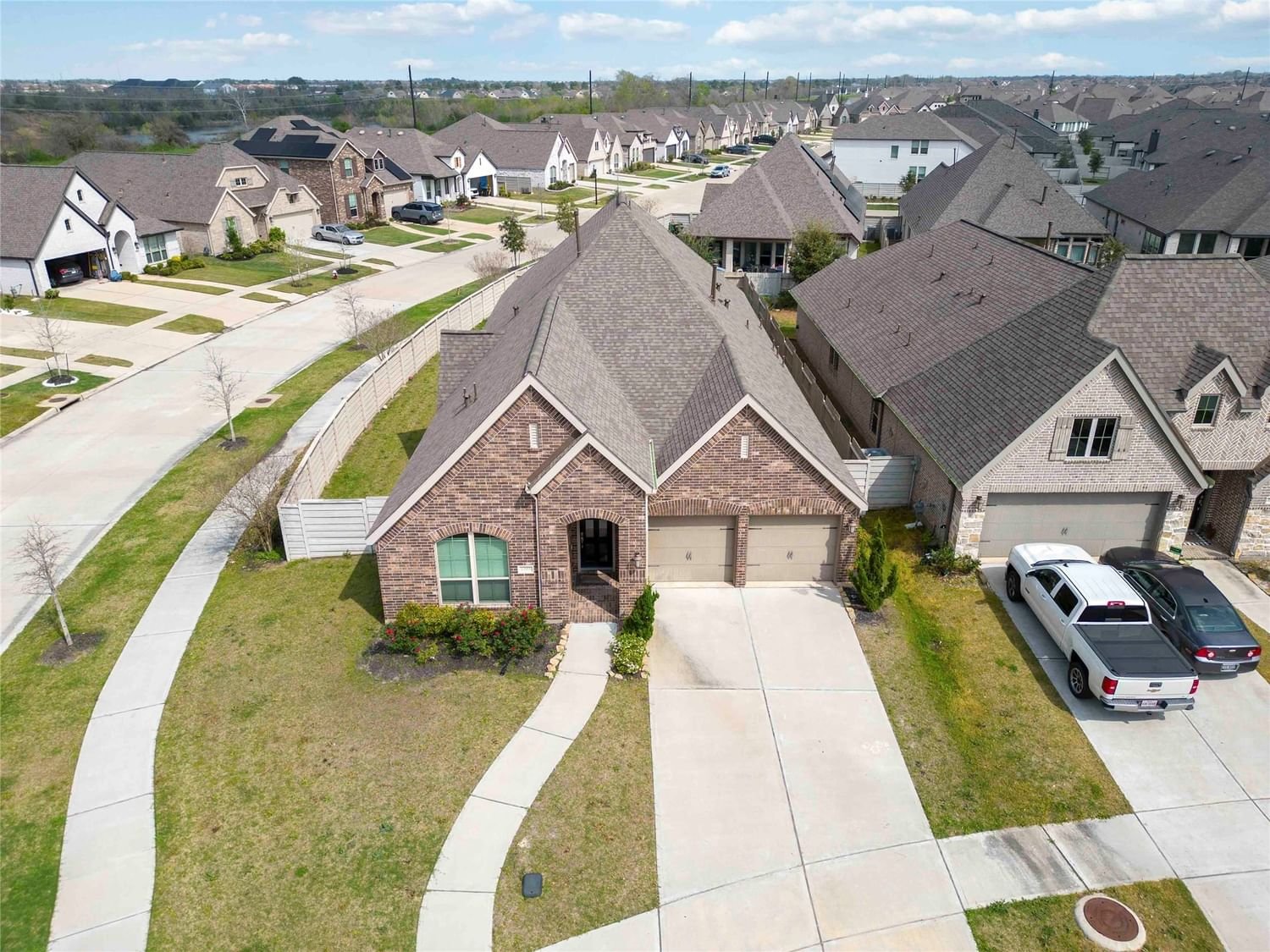 Real estate property located at 2203 Blackhawk Ridge, Brazoria, Pomona, Manvel, TX, US