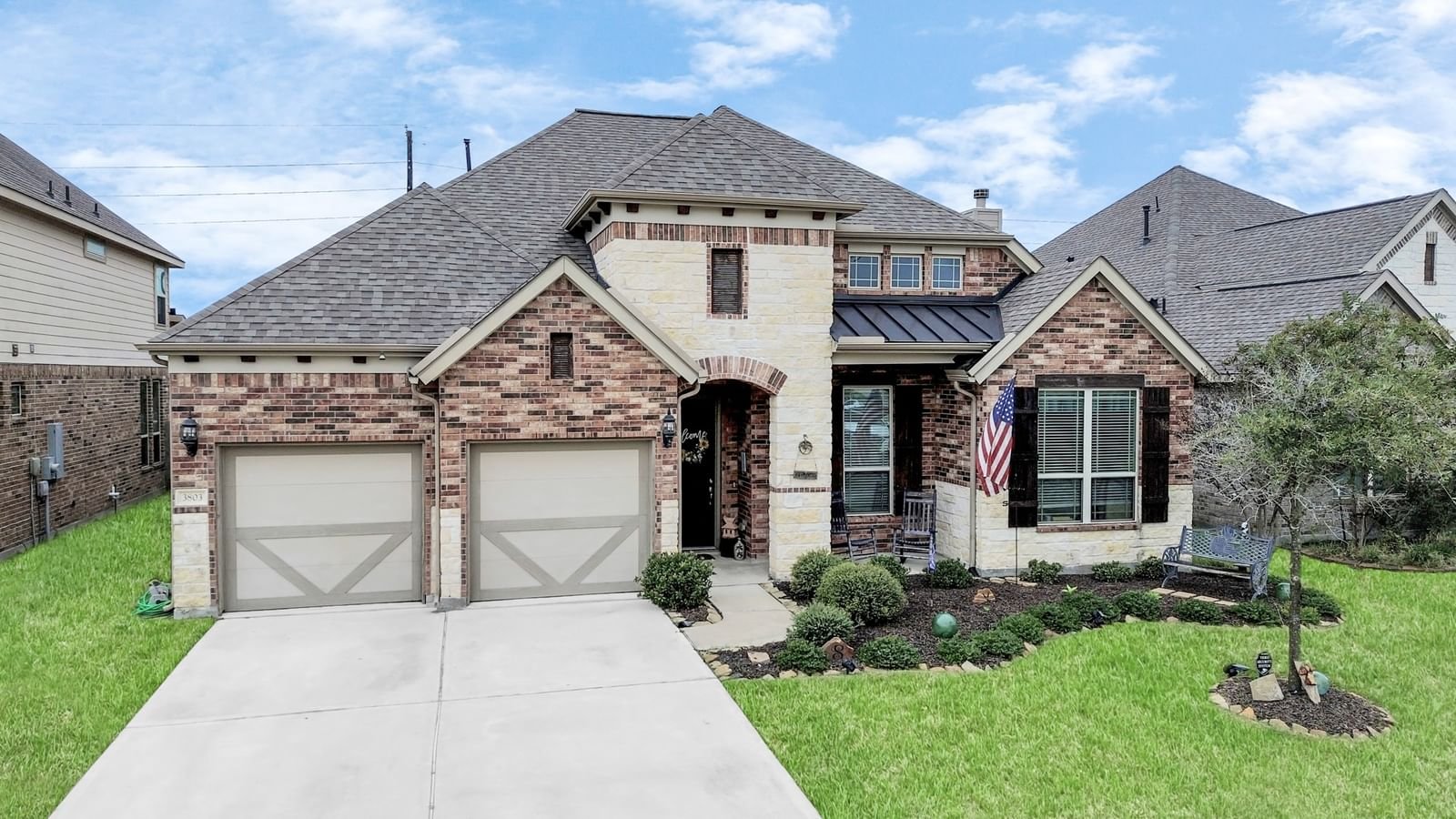 Real estate property located at 3803 Moreland Branch, Harris, Katy Trails Sec 1, Katy, TX, US