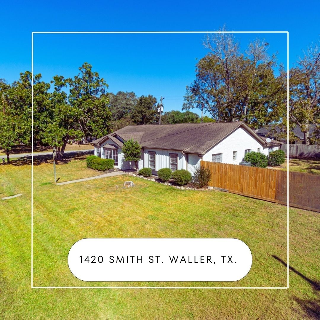 Real estate property located at 1420 Smith, Waller, Waller-College Add, Waller, TX, US