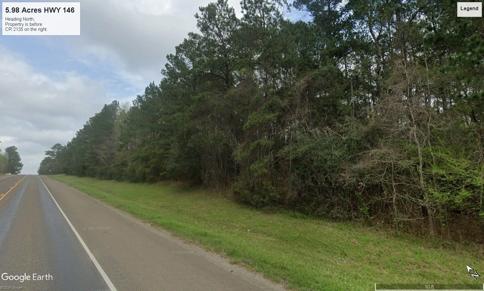 Real estate property located at 5.98 acres Hwy 146, Liberty, A Cherry, Cleveland, TX, US