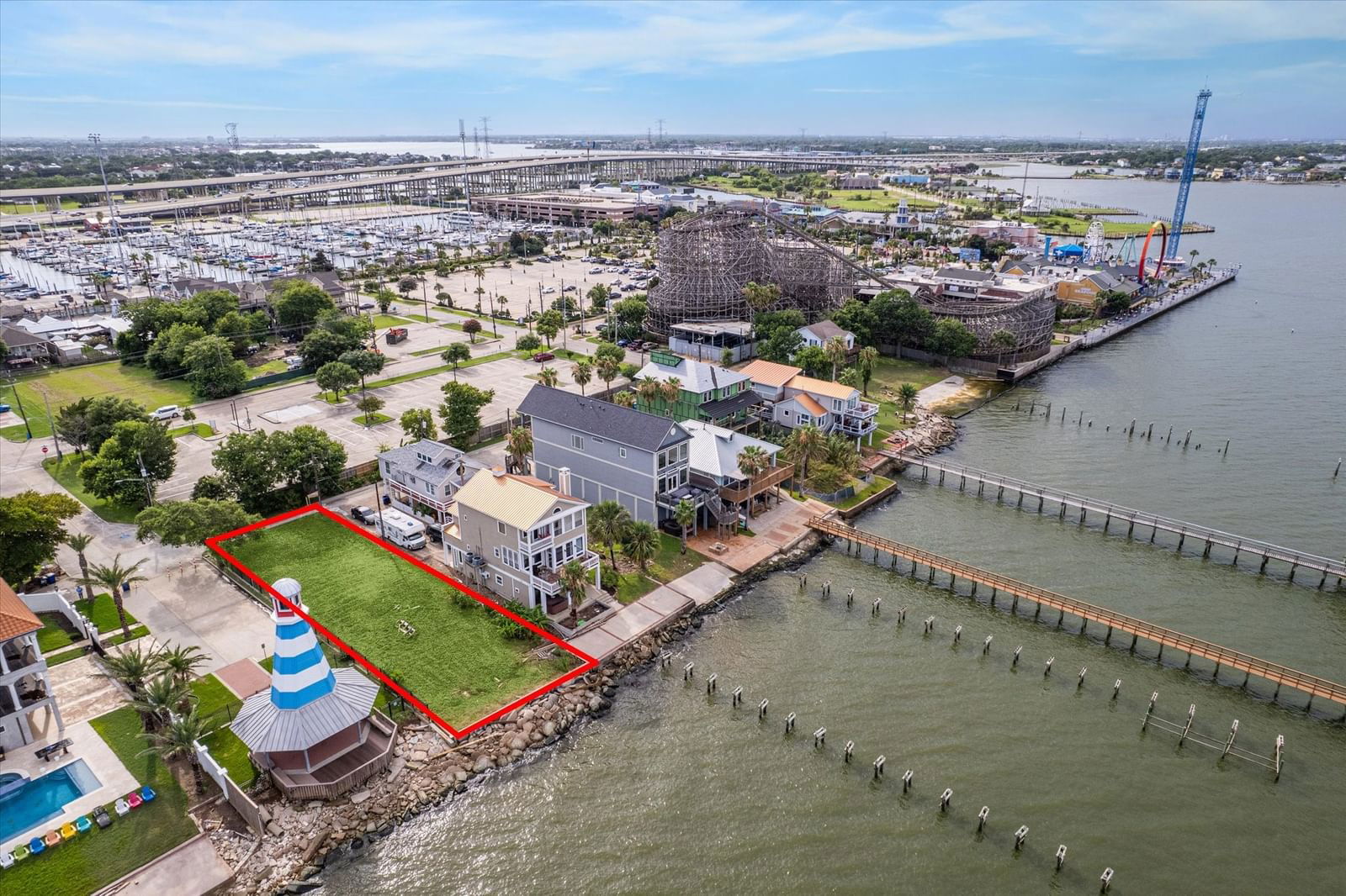 Real estate property located at 711 5th, Galveston, Kemah Townsite, Kemah, TX, US