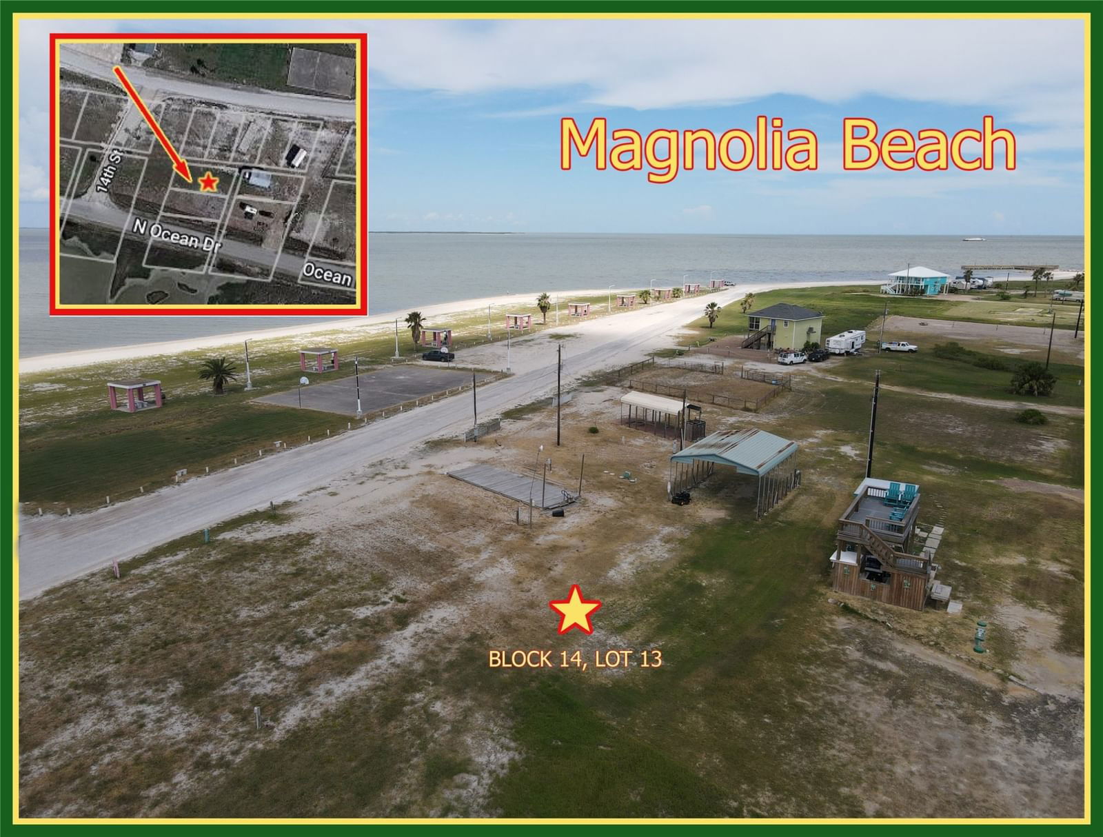 Real estate property located at TBD 14th, Calhoun, Mallorys First Add, Port Lavaca, TX, US