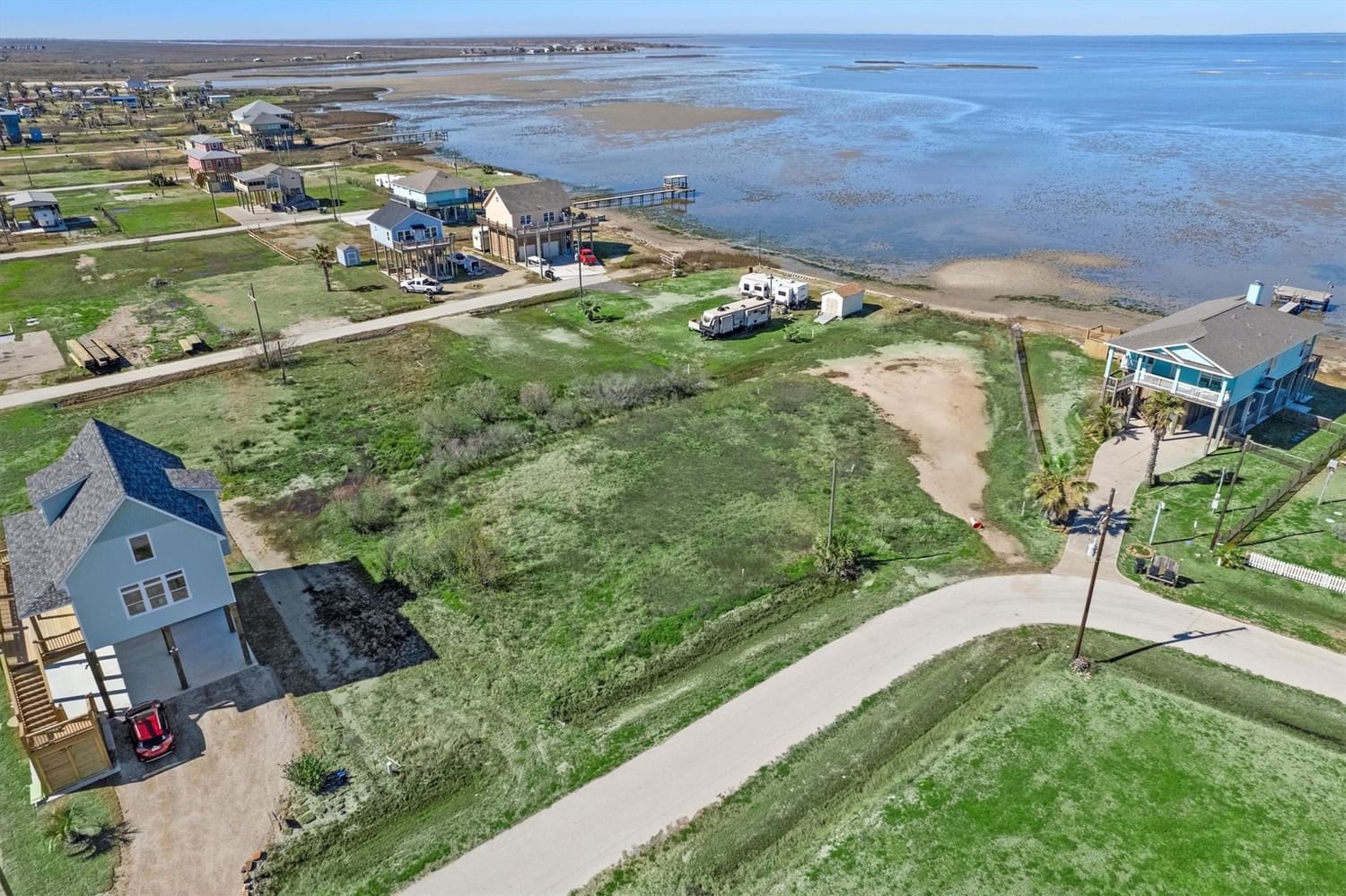 Real estate property located at Lot 6, 1027 Rollover Circle, Galveston, Rollover by the Bay, Gilchrist, TX, US