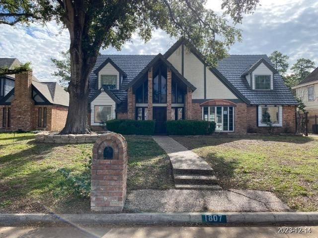 Real estate property located at 1807 Roanwood, Harris, Ponderosa Forest Sec 07, Houston, TX, US