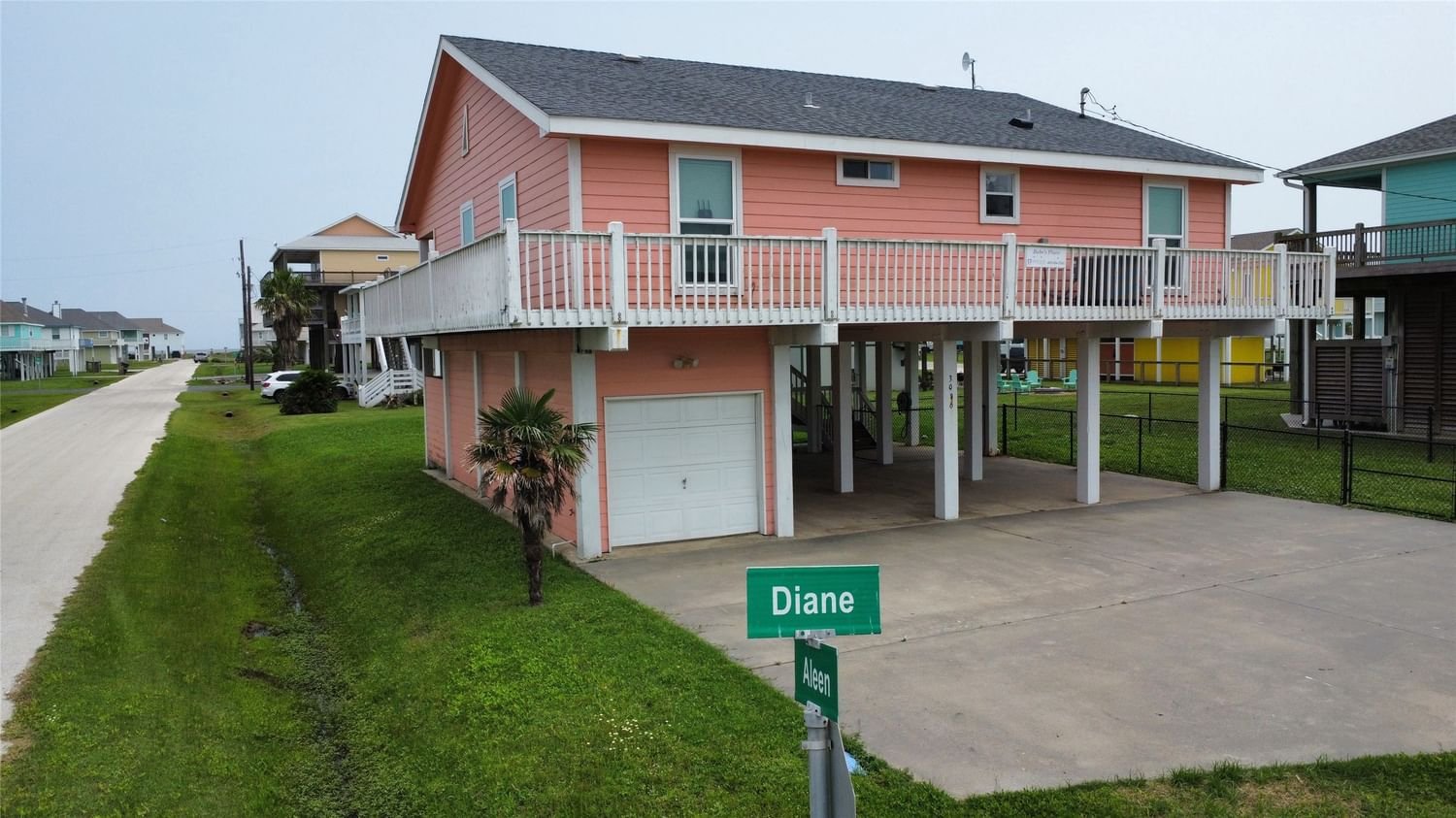 Real estate property located at 3096 Diane, Galveston, Cobbs Cove 87, Crystal Beach, TX, US