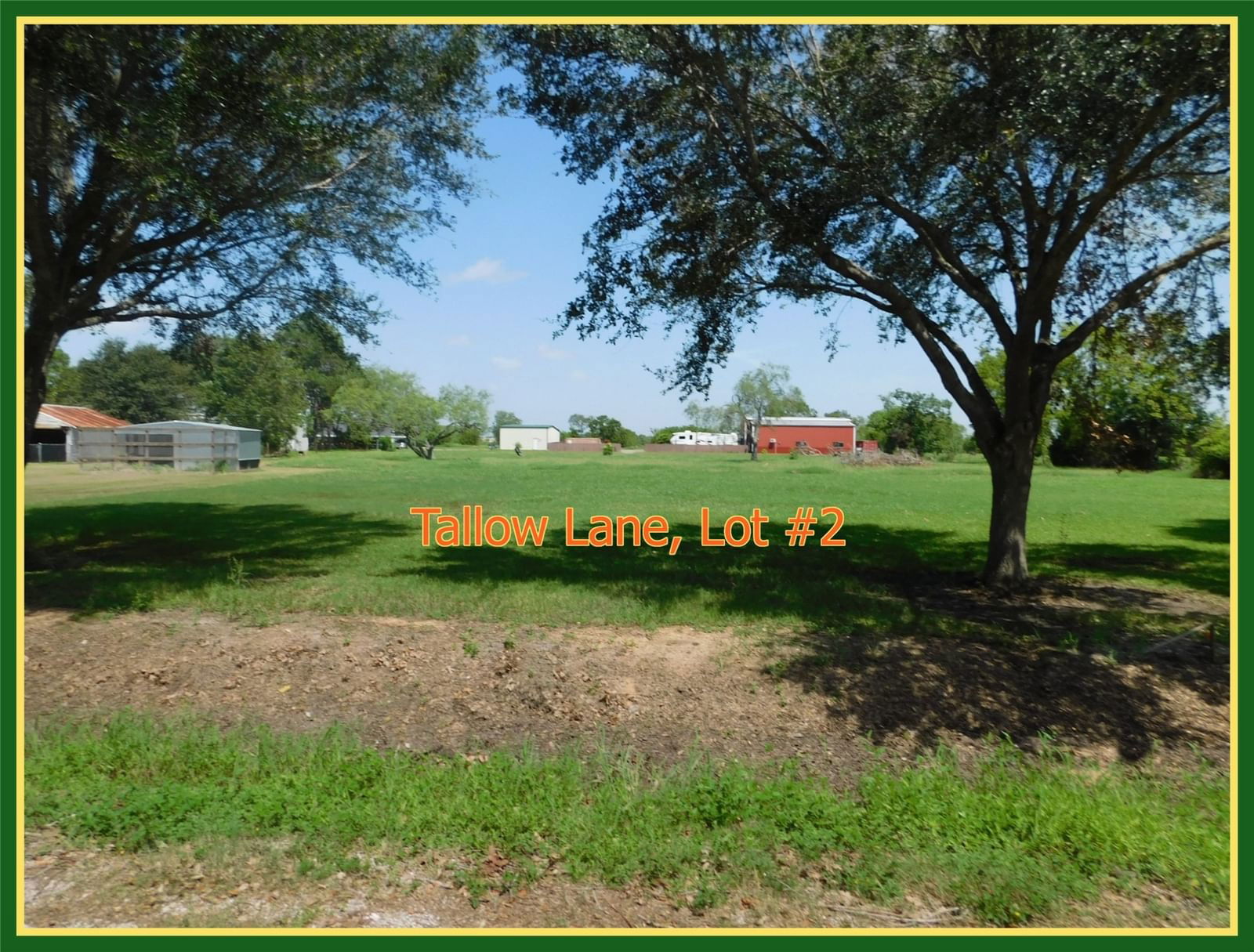 Real estate property located at TBD (lot 2) Tallow, Wharton, B & D Properties, El Campo, TX, US