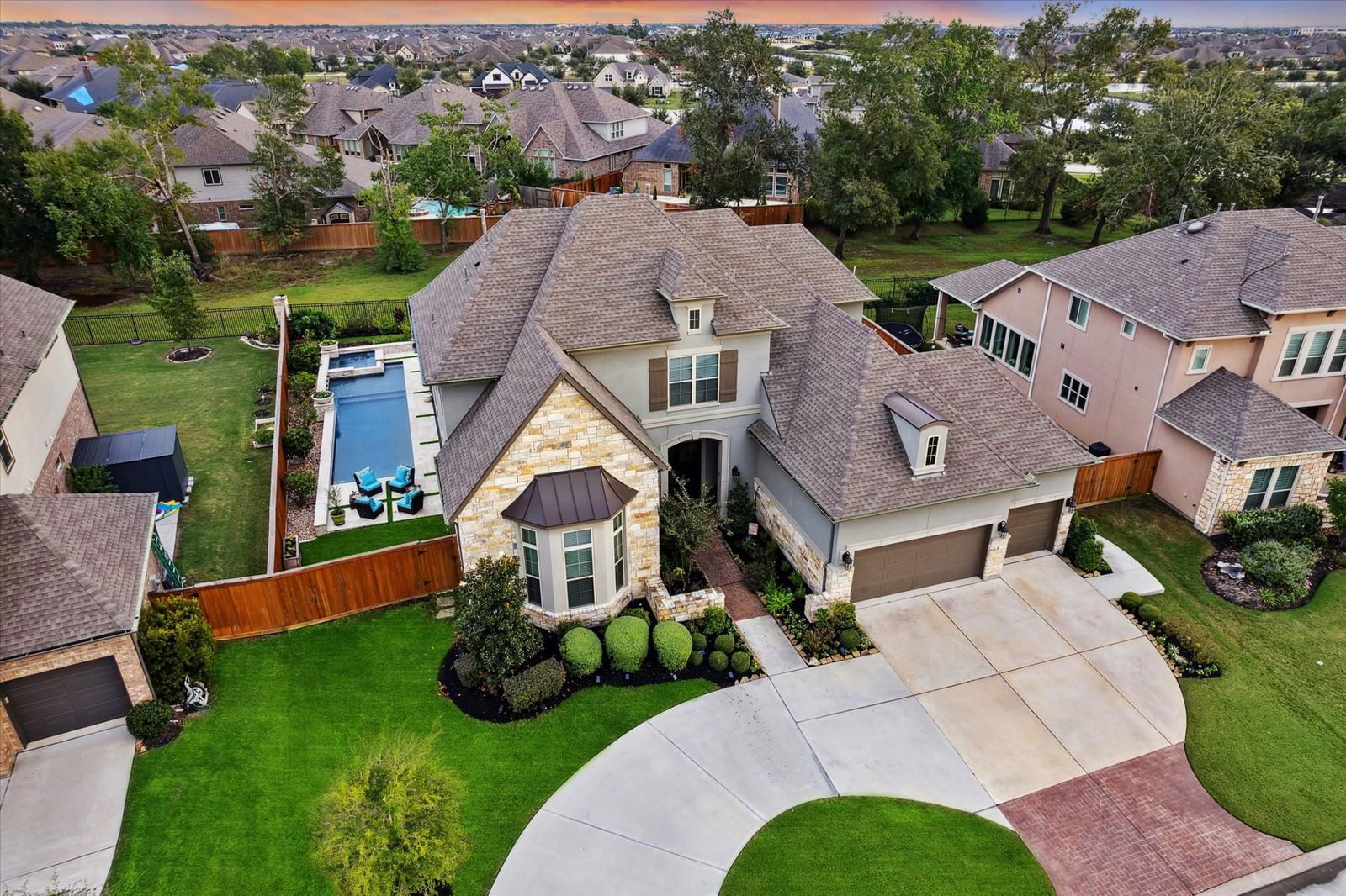 Real estate property located at 19607 Cherrywood Bend, Harris, Towne Lake, Cypress, TX, US