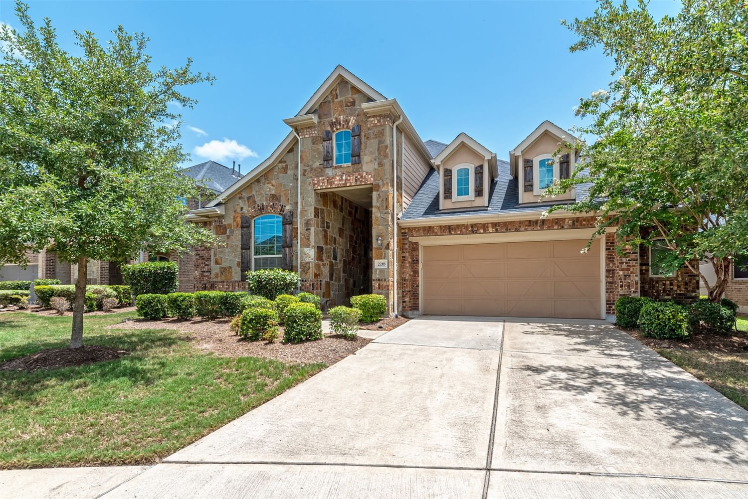 Real estate property located at 2218 Parkside Trace Ct, Harris, Lakecrest Park, Katy, TX, US