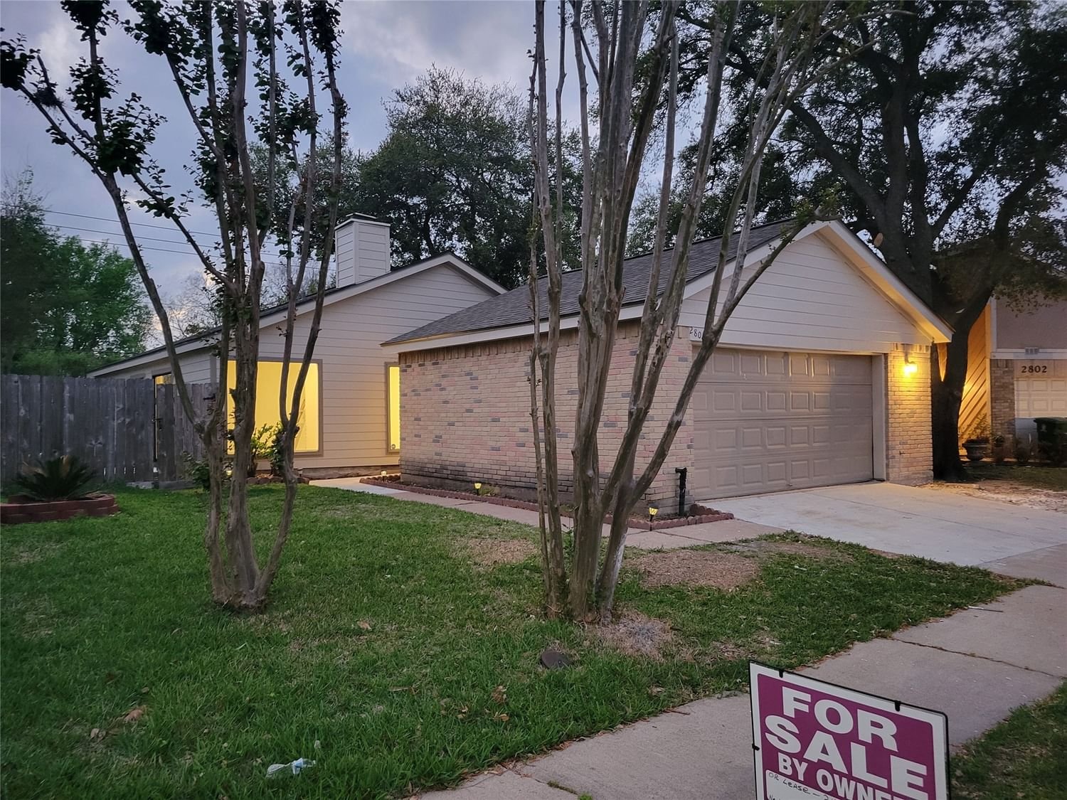 Real estate property located at 2806 Waypark, Harris, Parkhollow Place Sec 03 R/P, Houston, TX, US