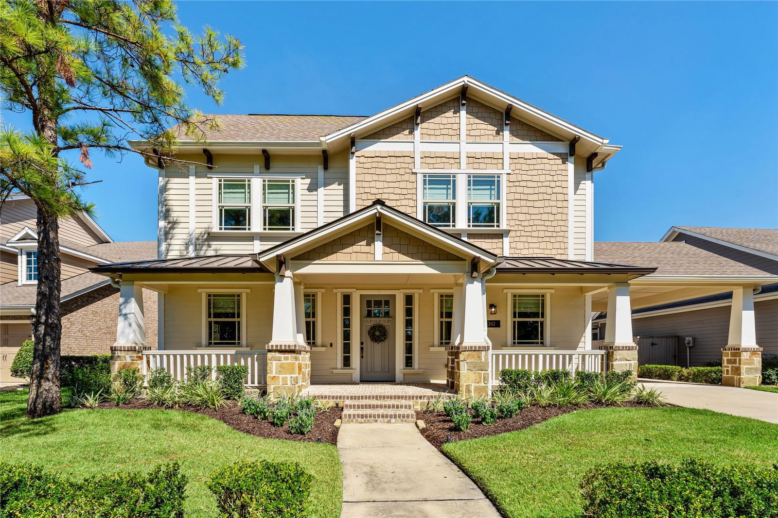 Real estate property located at 242 Rockwell Park, Harris, The Woodlands Creekside Park 33, Spring, TX, US