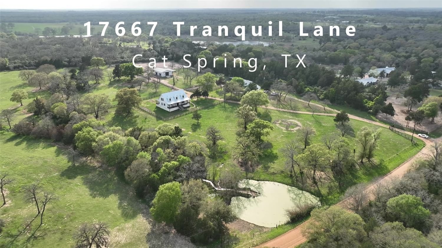 Real estate property located at 17677 Tranquil, Austin, Cat Spring, TX, US
