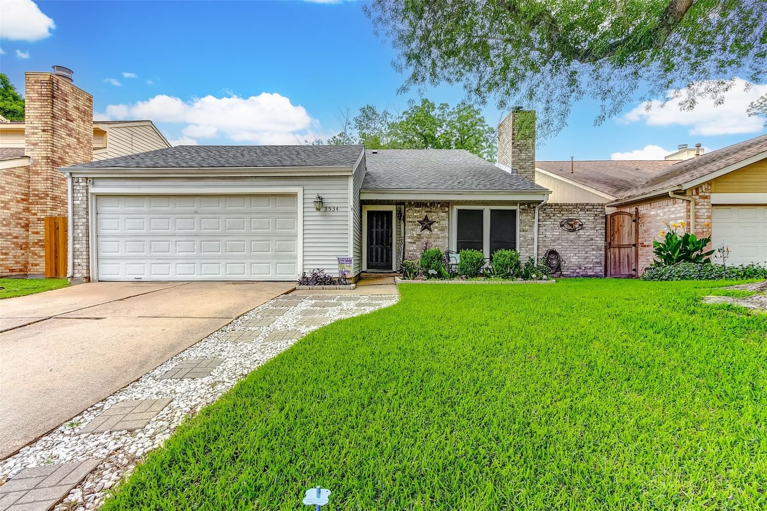 Real estate property located at 3534 Palm Grove, Fort Bend, Quail Valley Thunderbird West, Missouri City, TX, US