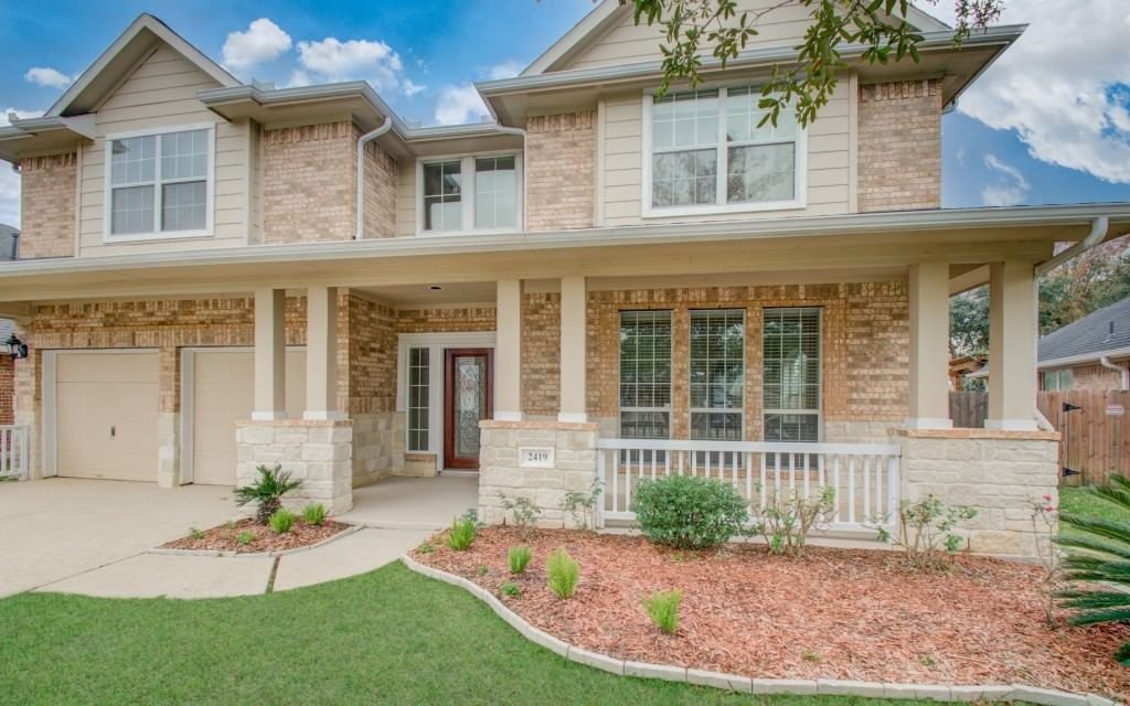 Real estate property located at 2419 Canyon Springs, Brazoria, Shadow Creek Ranch Sf1-Sf2-Sf3, Pearland, TX, US