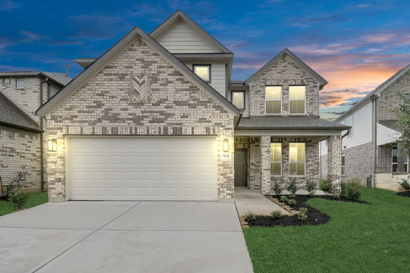 Real estate property located at 15811 Walnut Leaf Lane, Harris, Telge Ranch, Cypress, TX, US