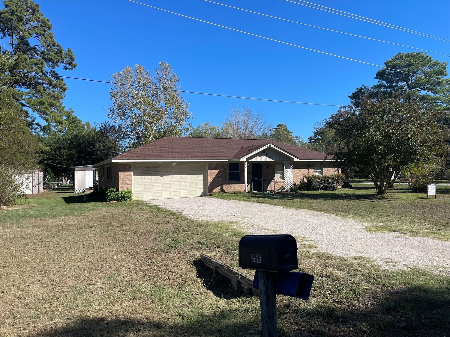 Real estate property located at 256 Old Hwy 356, Polk, Onalaska, TX, US