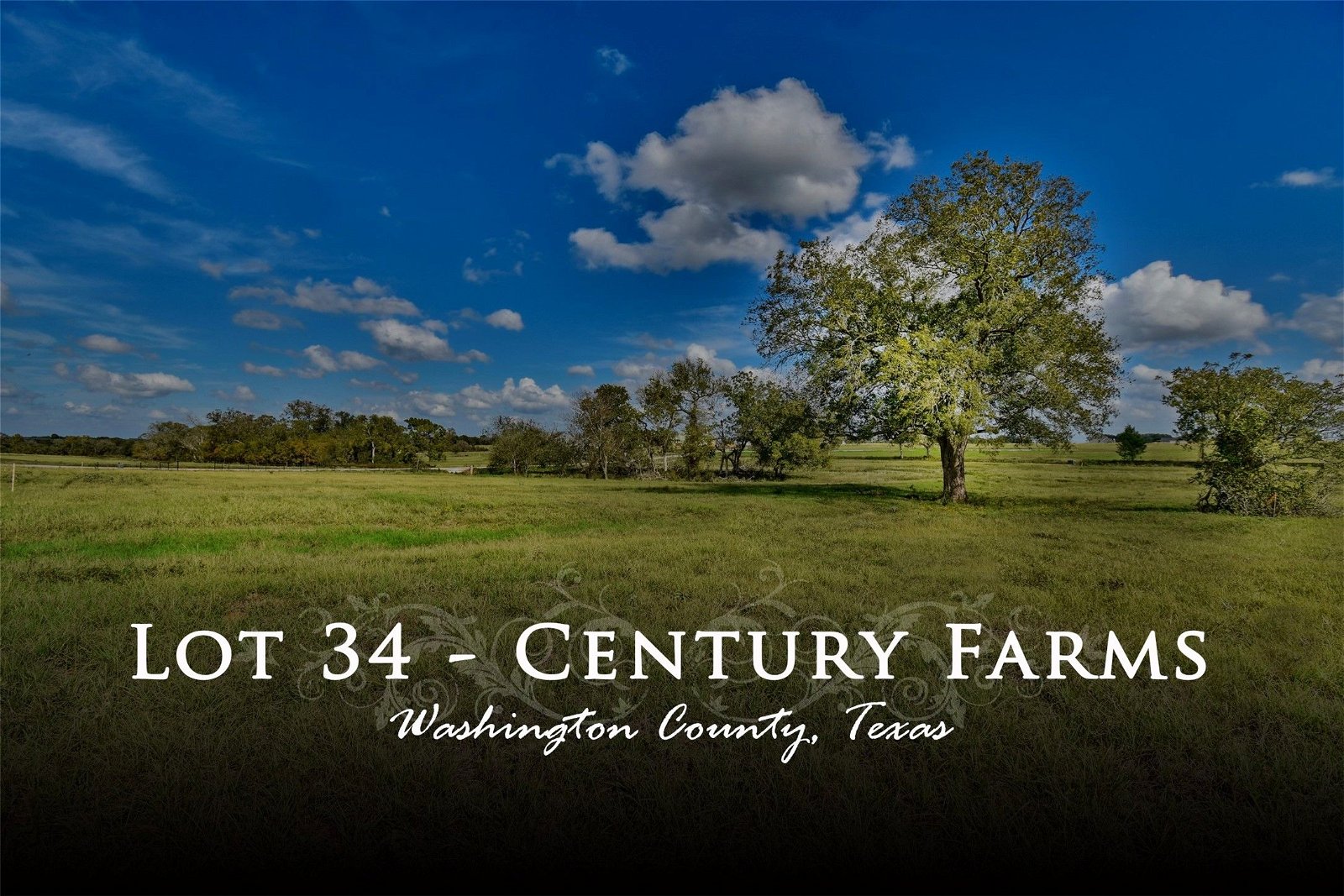 Real estate property located at Lot 34 Orion, Washington, Century Farms, Brenham, TX, US