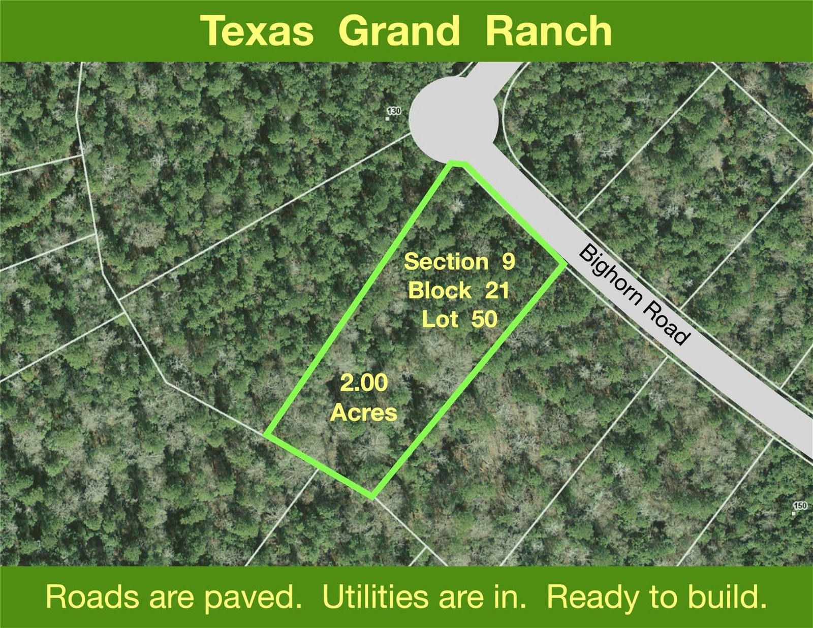 Real estate property located at 9-21-50 Bighorn, Walker, I Texas Grand Ranch, New Waverly, TX, US