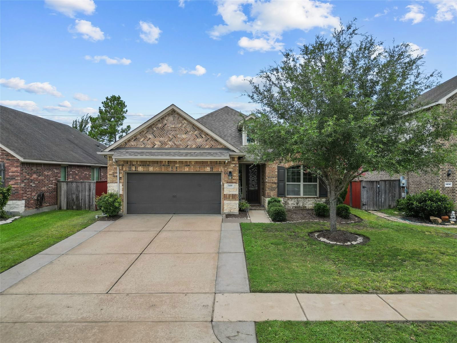 Real estate property located at 1416 Pebblestone, Brazoria, Highland Crossing Sec 5, Pearland, TX, US