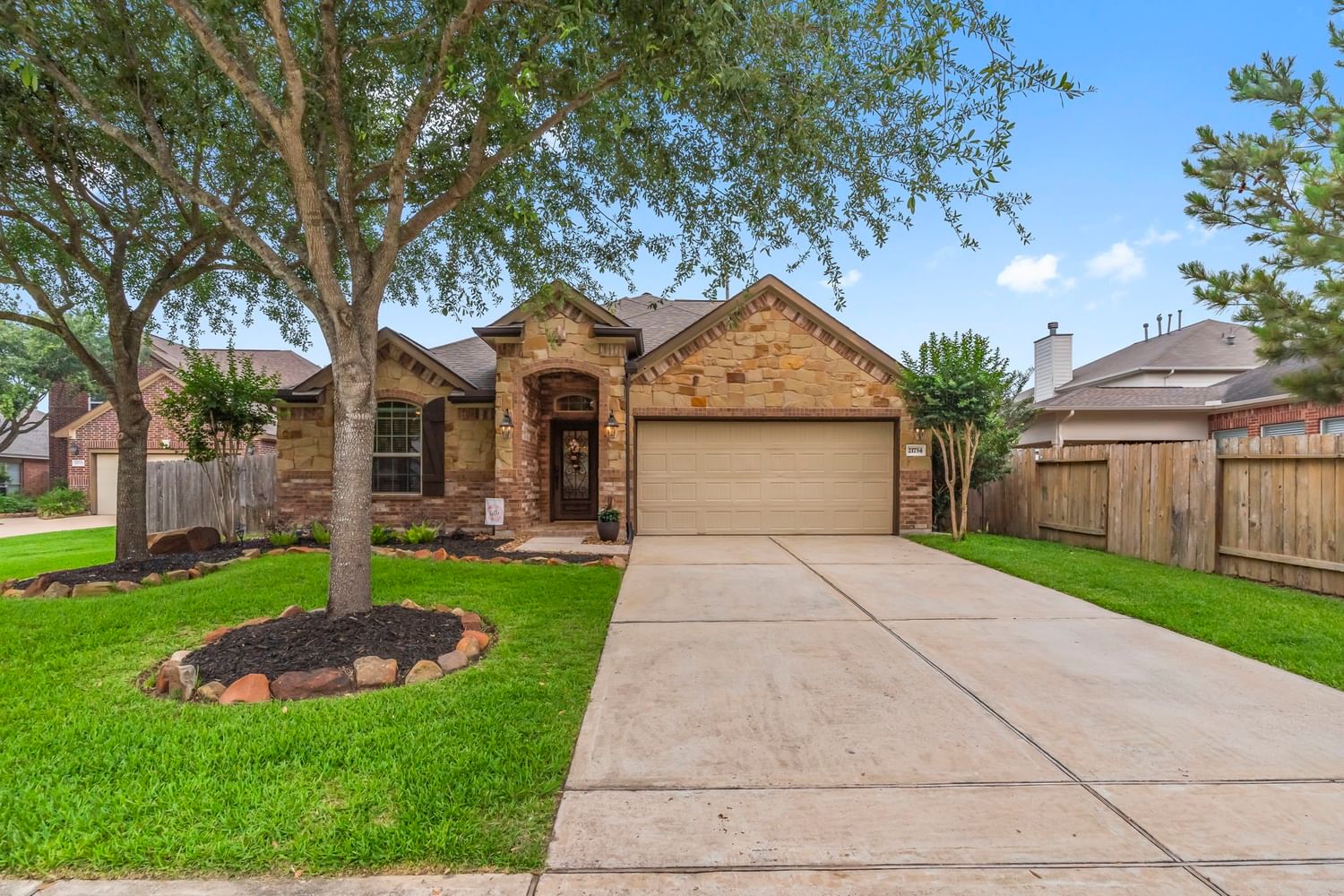 Real estate property located at 21734 Carolina Green, Harris, Fairfield Village South, Cypress, TX, US