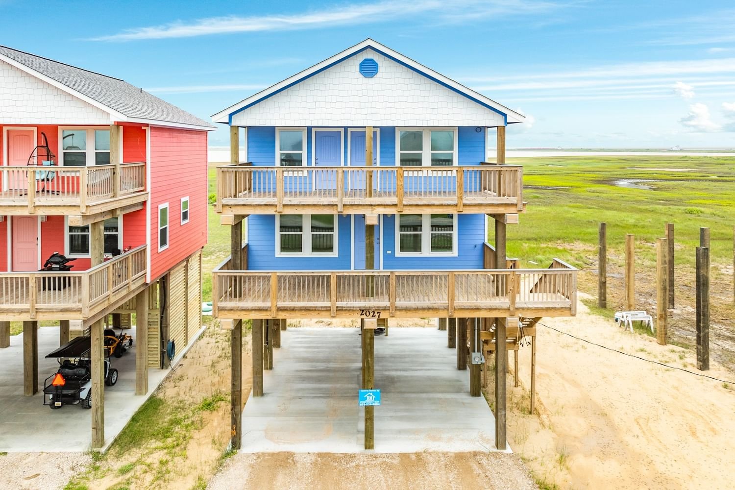 Real estate property located at 2027 Bluewater, Brazoria, Bay Breeze, Surfside Beach, TX, US