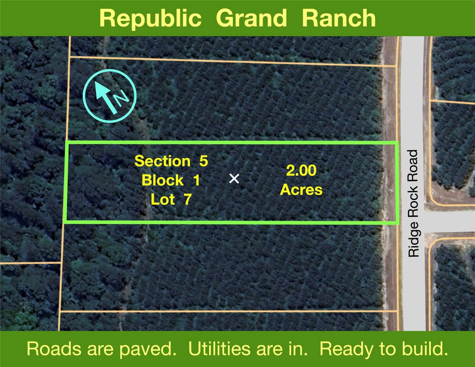 Real estate property located at 15721 Ridge Rock, Montgomery, Republic Grand Ranch, Willis, TX, US