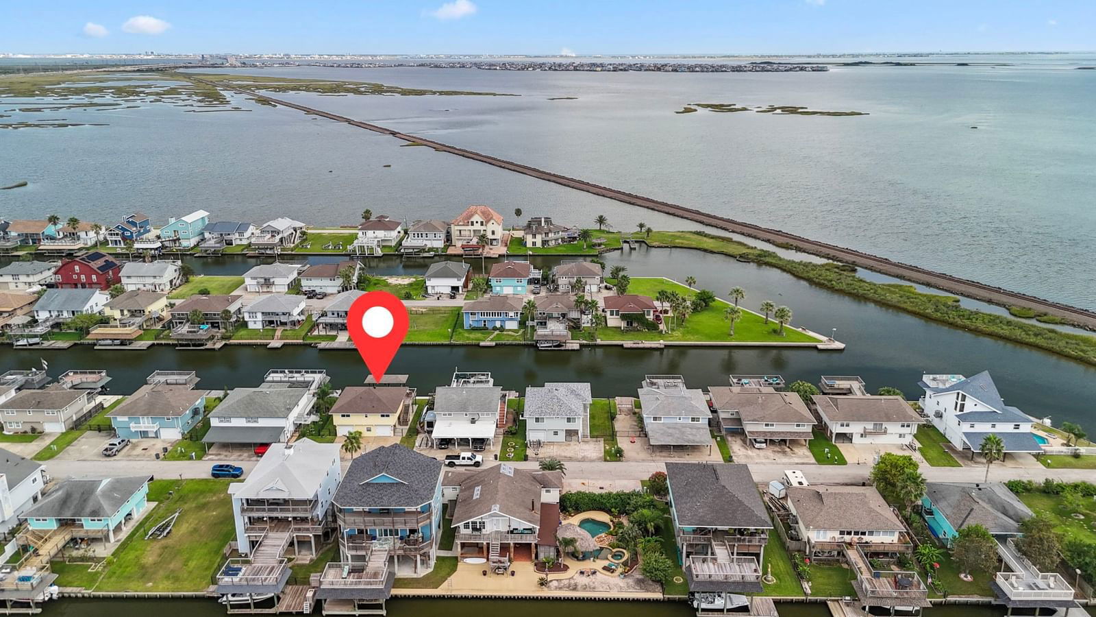 Real estate property located at 1125 Redfish, Galveston, New Bayou Vista 8, Bayou Vista, TX, US