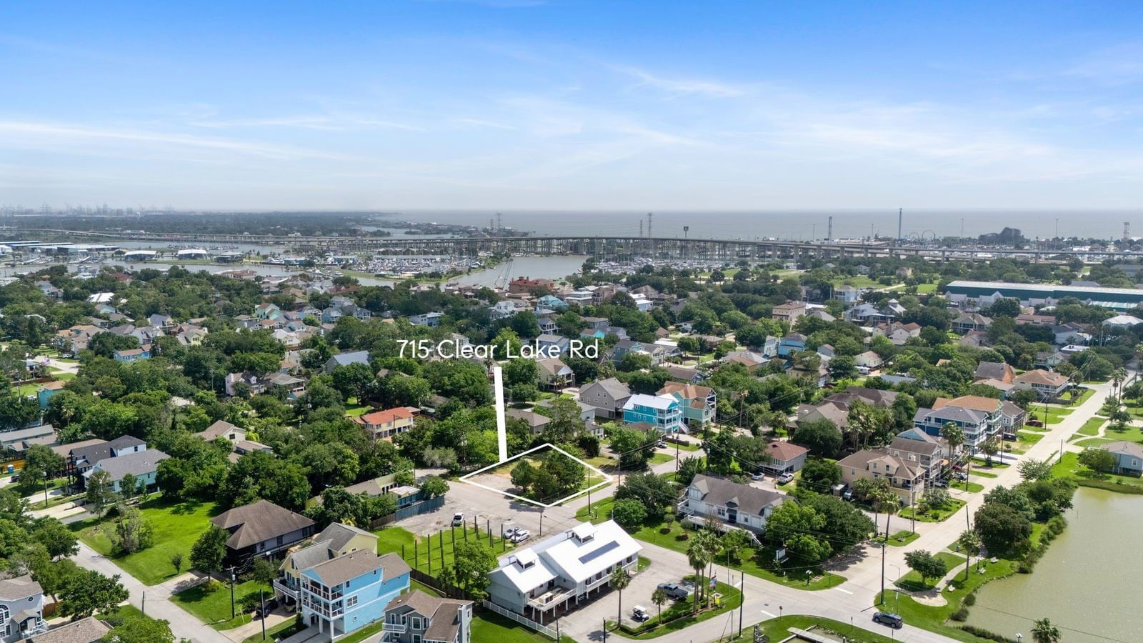 Real estate property located at 715 Clear Lake, Galveston, Clear Lake Shores, Clear Lake Shores, TX, US