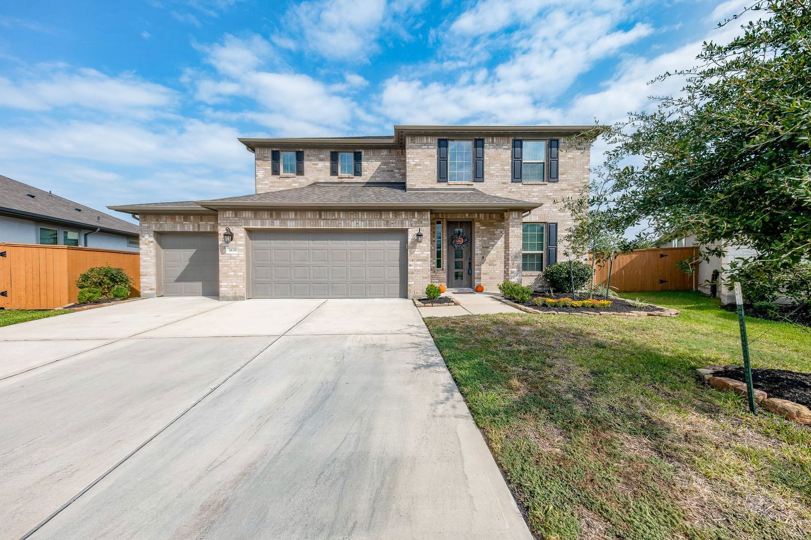 Real estate property located at 3839 Robinson Bend, Montgomery, Allegro At Harmony 02, Spring, TX, US