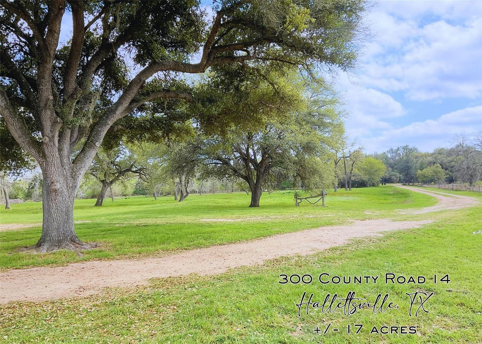 Real estate property located at 300 County Road 14, Lavaca, 0, Hallettsville, TX, US