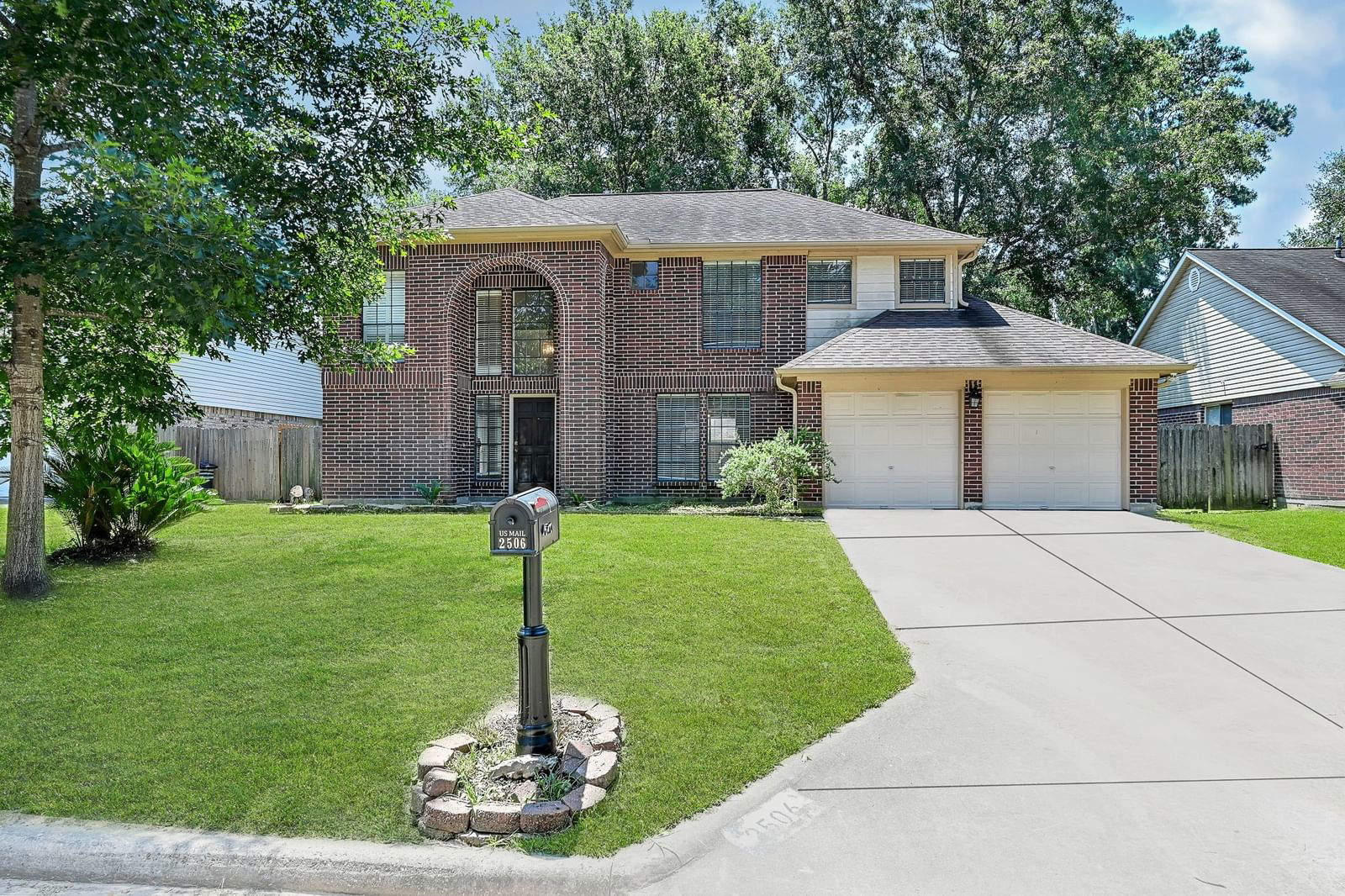 Real estate property located at 2506 Shady Bayou, Harris, Lexington Woods North Sec 01, Spring, TX, US