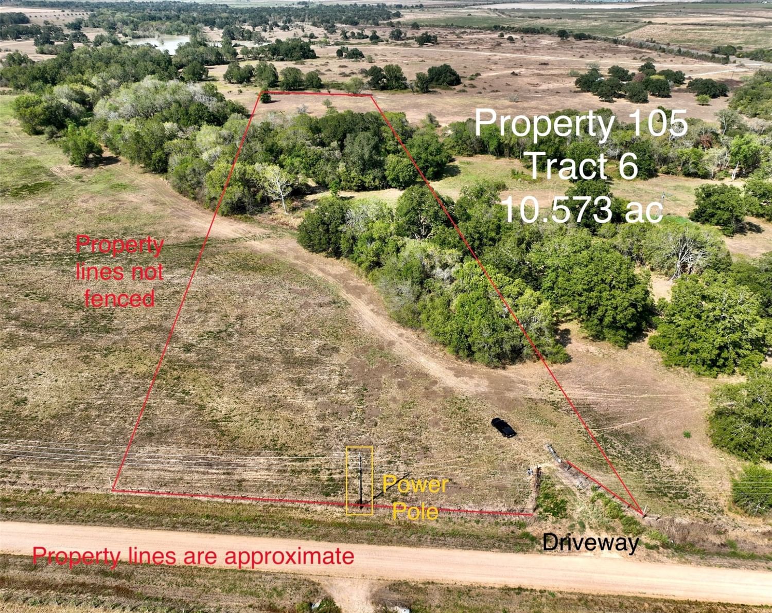 Real estate property located at TBD-6 CR 240, Wharton, Wharton 105 Rural, TX, US