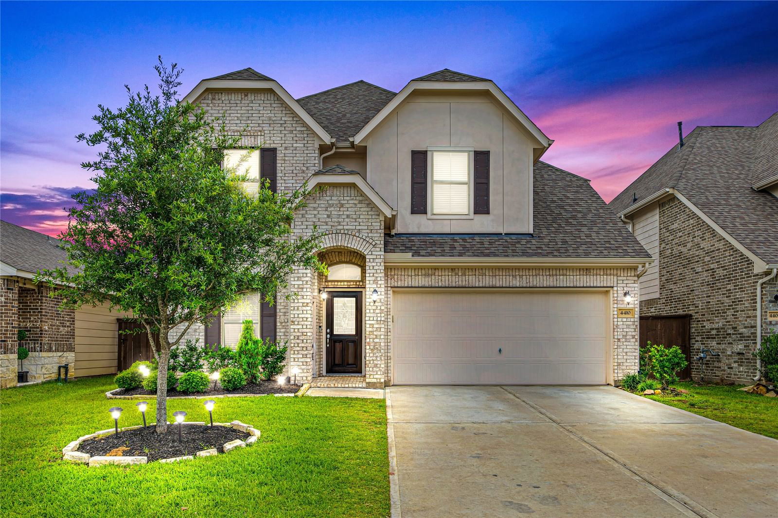 Real estate property located at 4410 Sandhill Terrace, Harris, KATY POINTE, Katy, TX, US