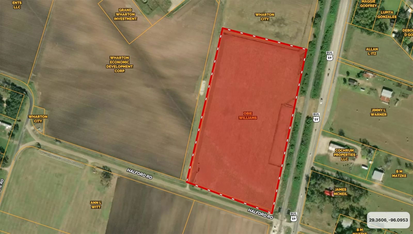 Real estate property located at 0 County Road 222, Wharton, Peach Creek Sub, Wharton, TX, US