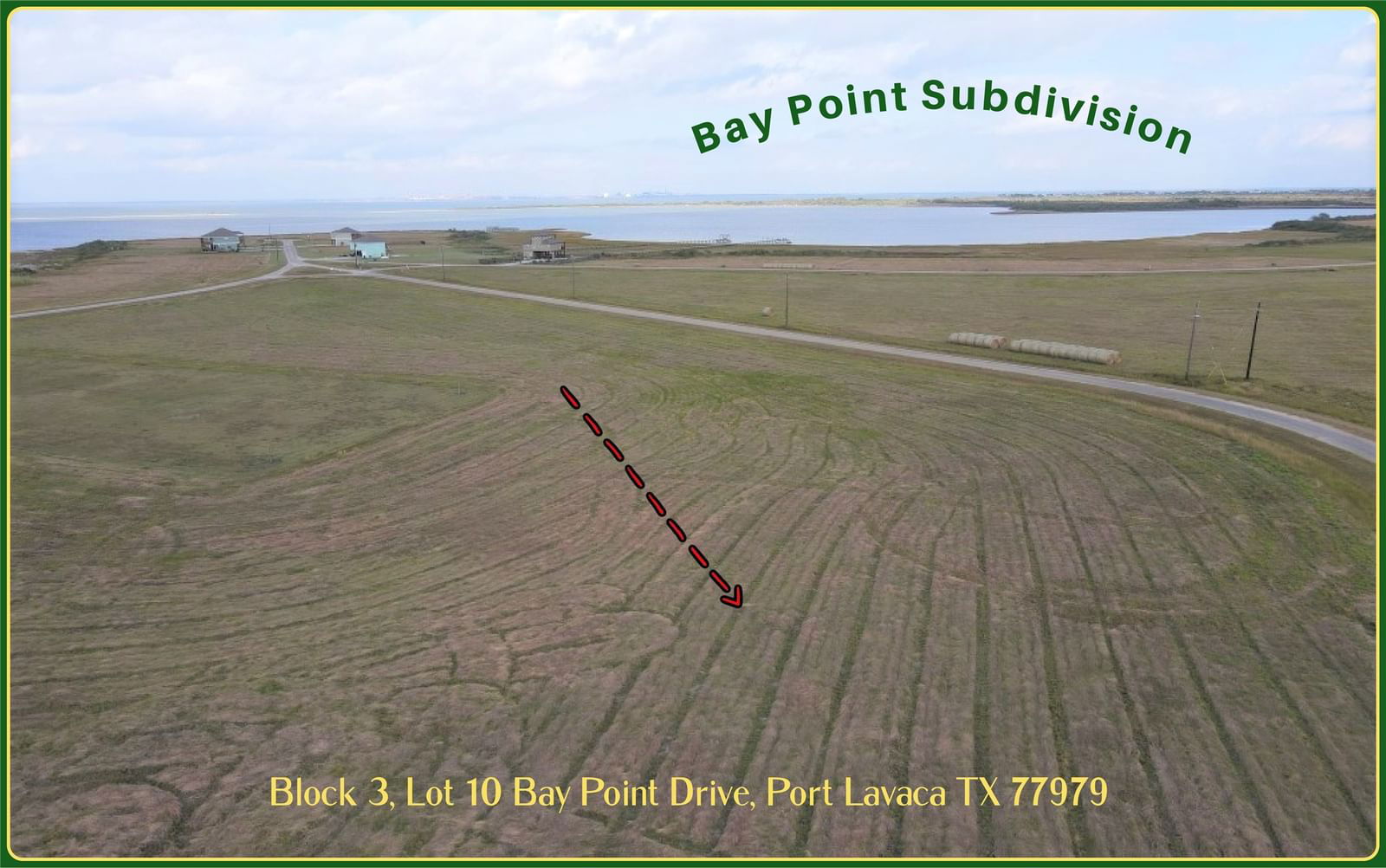 Real estate property located at B3-L10 Bay Point, Calhoun, Bay Point Sub, Port Lavaca, TX, US