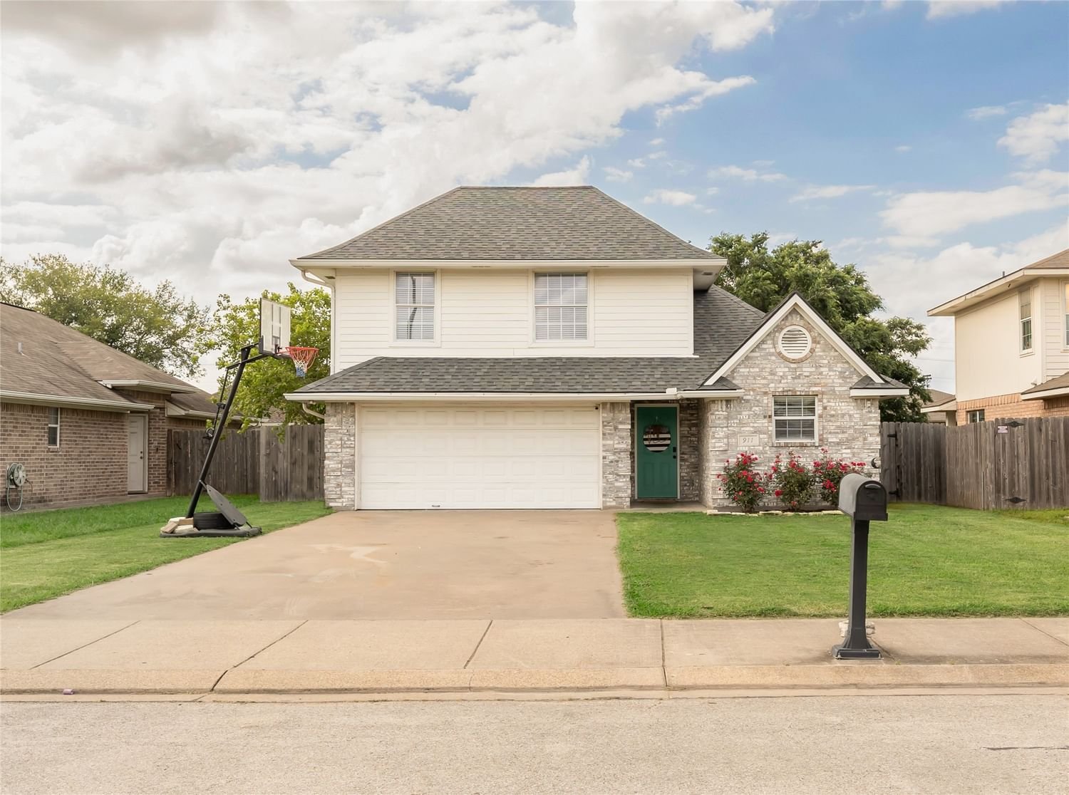 Real estate property located at 911 Gardenia, Brazos, Sun Meadows Ph 02, College Station, TX, US