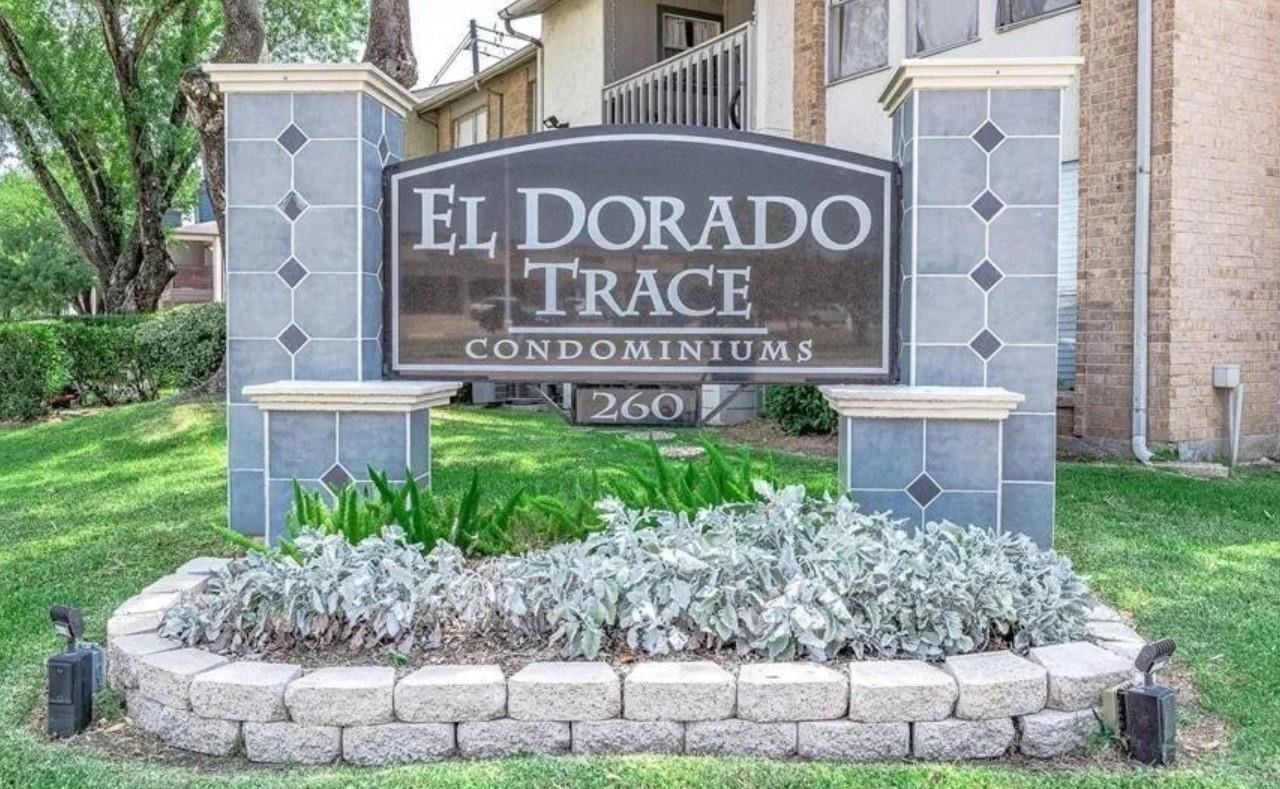 Real estate property located at 260 El Dorado #2308, Harris, El Dorado Trace Condo, Houston, TX, US