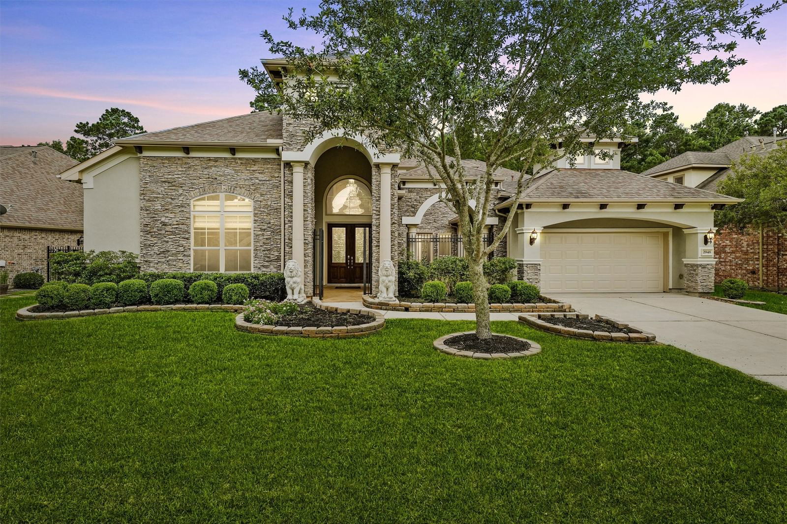 Real estate property located at 2948 Cotswold Manor, Harris, Barrington Sec 02, Houston, TX, US
