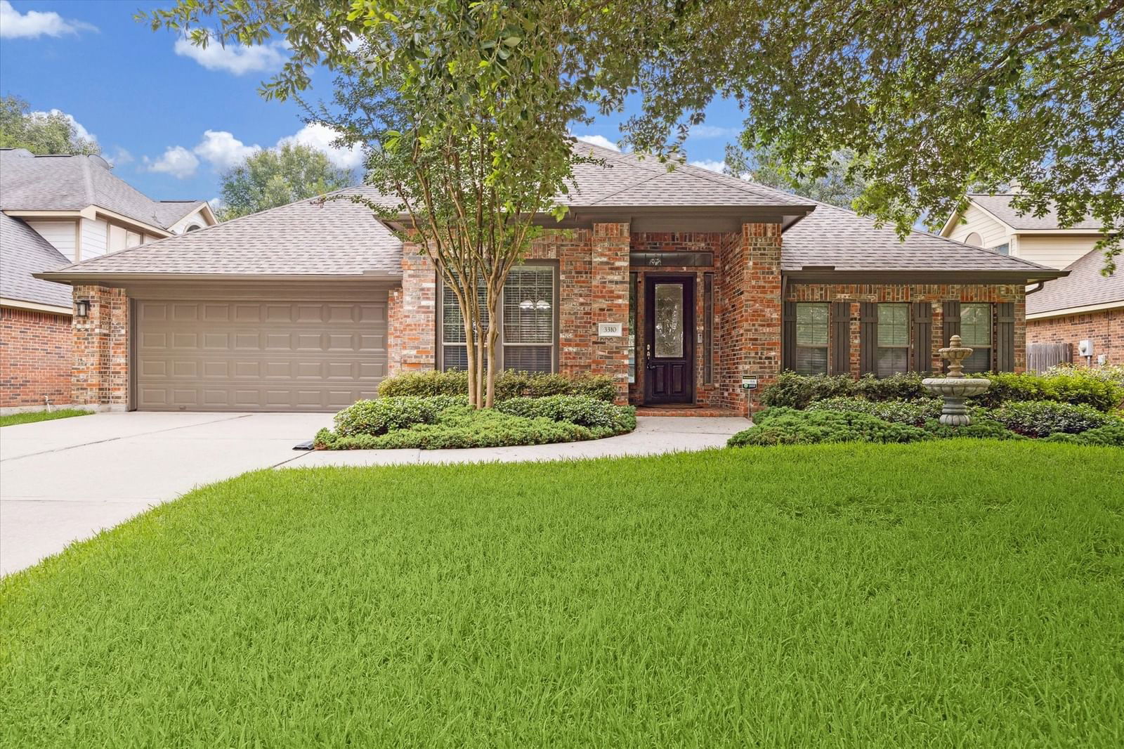 Real estate property located at 3310 Crimson Maple, Harris, Woodstream, Kingwood, TX, US