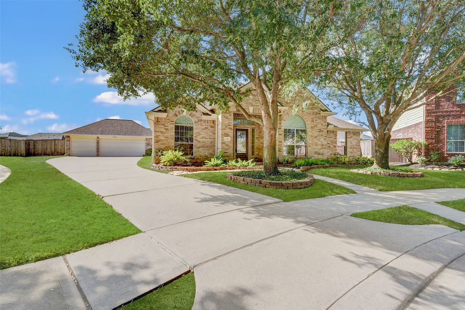 Real estate property located at 11703 Saxon Place, Harris, Blackhorse Ranch South Sec 06, Cypress, TX, US