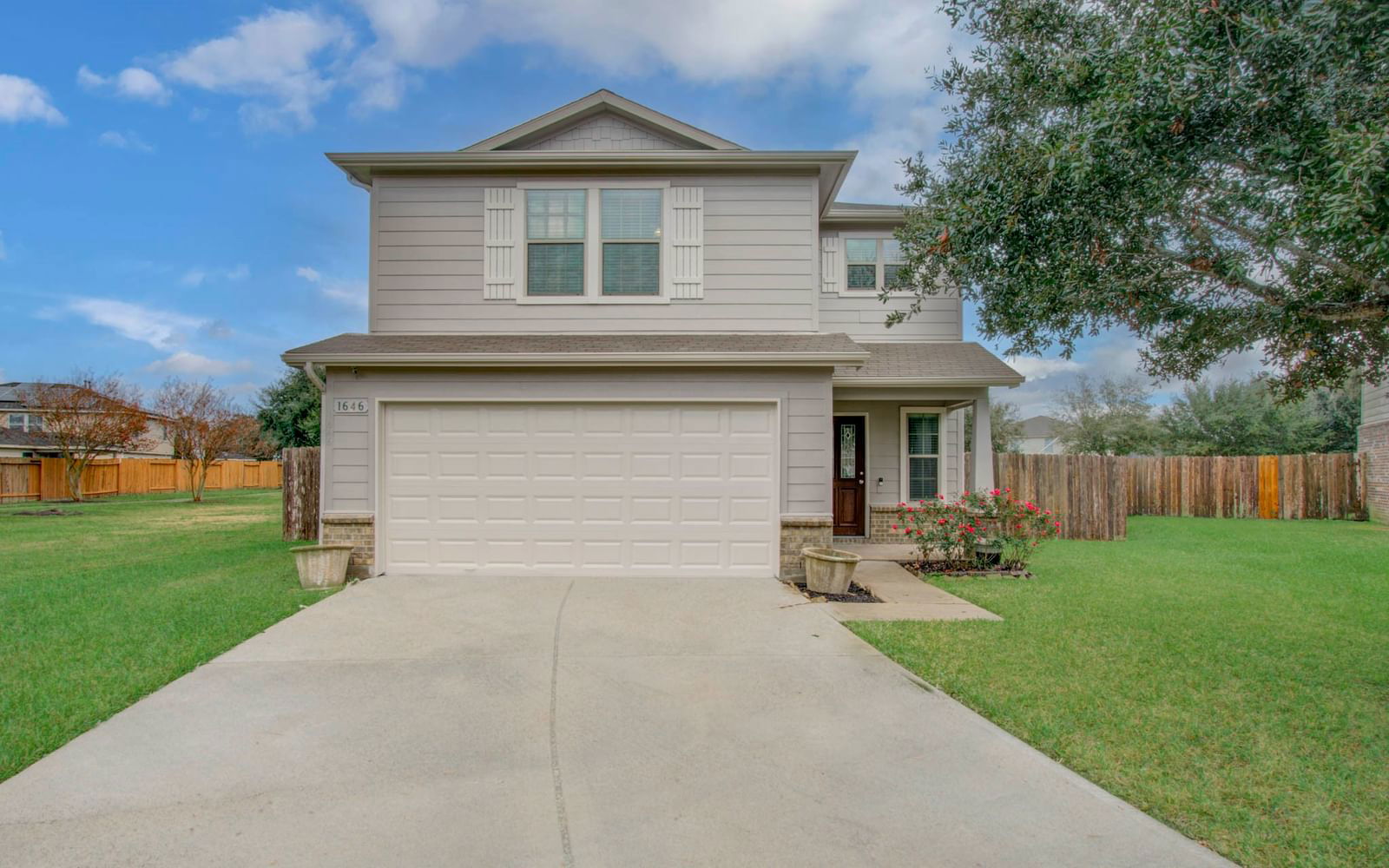 Real estate property located at 1646 Perennial, Fort Bend, Cottonwood Sec 4-B, Rosenberg, TX, US