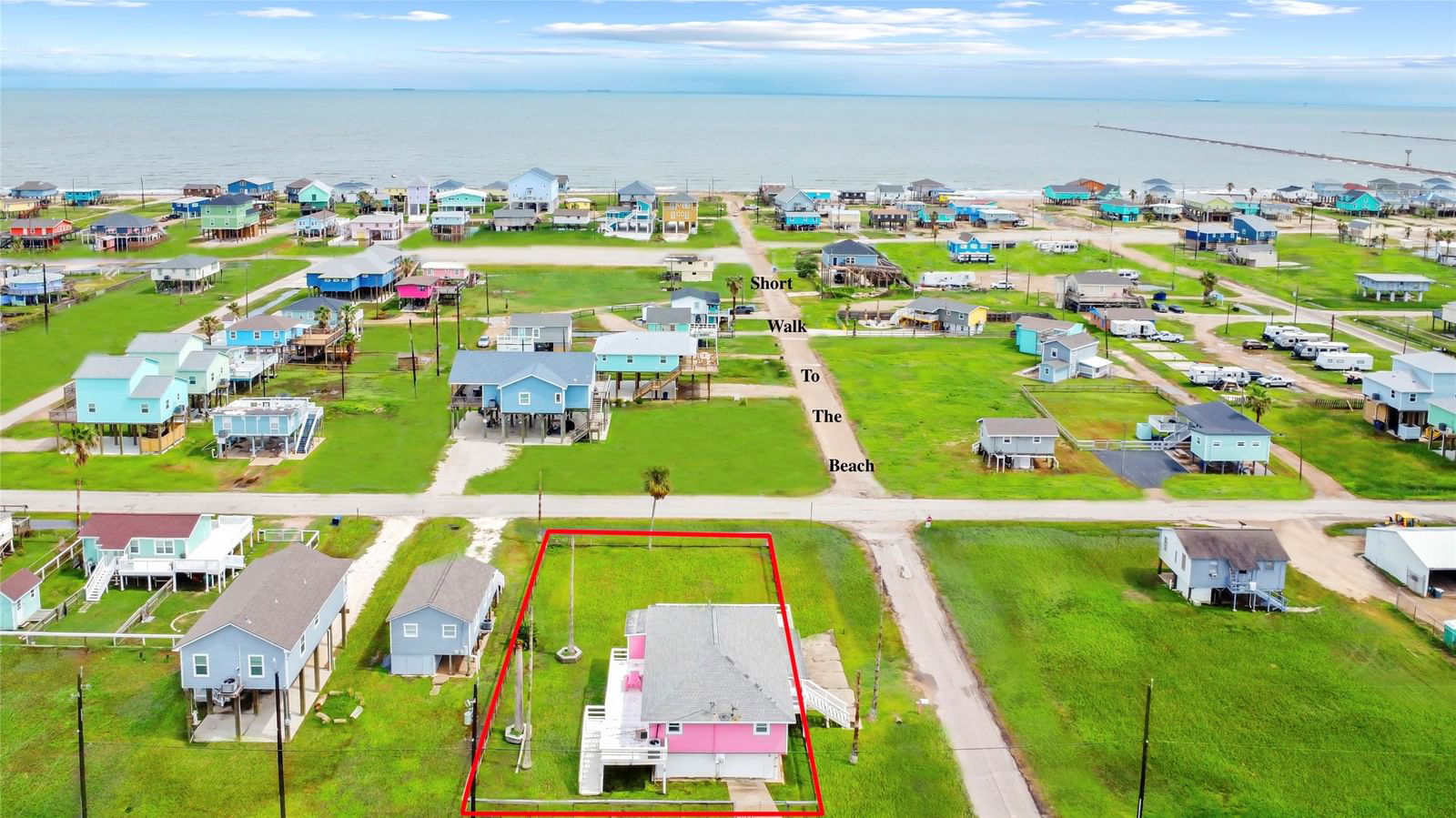 Real estate property located at 410 TEXAS STREET, Brazoria, SURFSIDE, Surfside Beach, TX, US