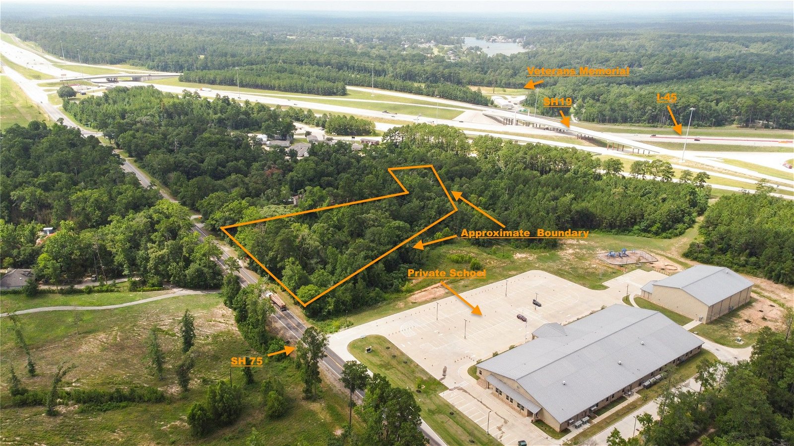 Real estate property located at 7190 State Highway 75, Walker, n/a, Huntsville, TX, US