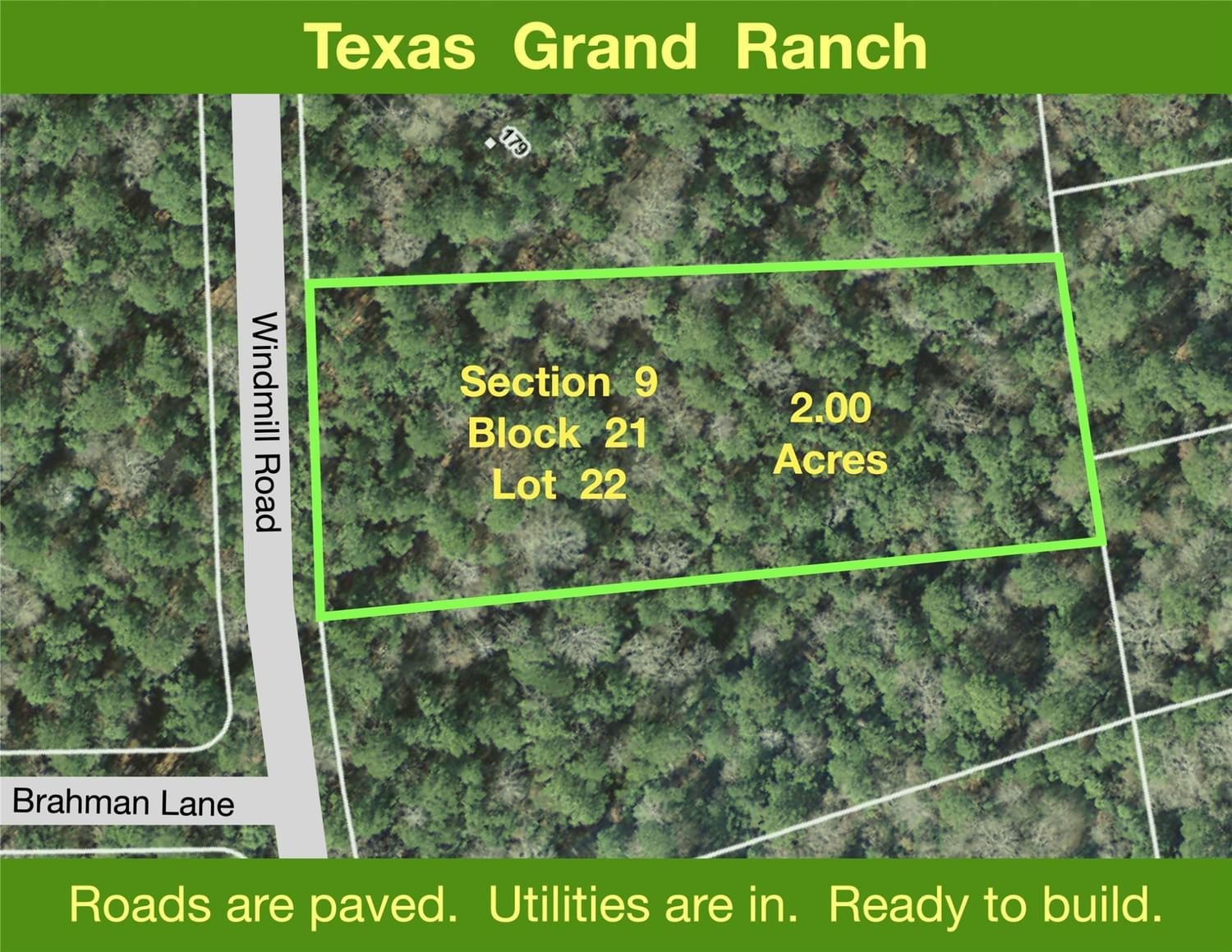Real estate property located at 9-21-22 Windmill, Walker, Texas Grand Ranch, New Waverly, TX, US