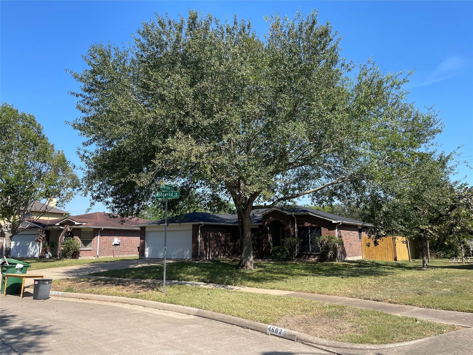 Real estate property located at 4606 Ridgerod, Fort Bend, Green Valley Estates Sec 3, Houston, TX, US