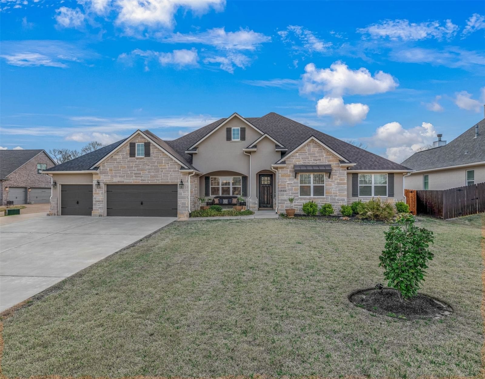 Real estate property located at 1905 Spanish Moss, Brazos, The Crossing at Lick Creek PH 3, College Station, TX, US