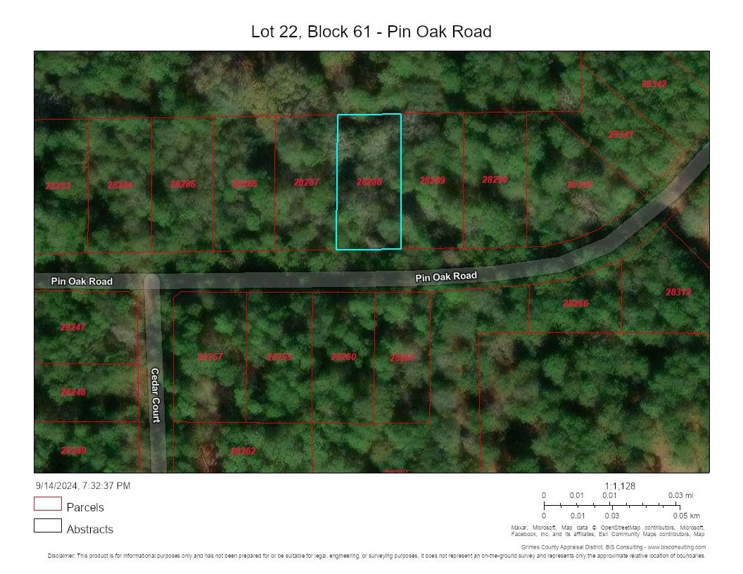 Real estate property located at Lot 22 Pin Oak, Grimes, Pinebrook, Plantersville, TX, US