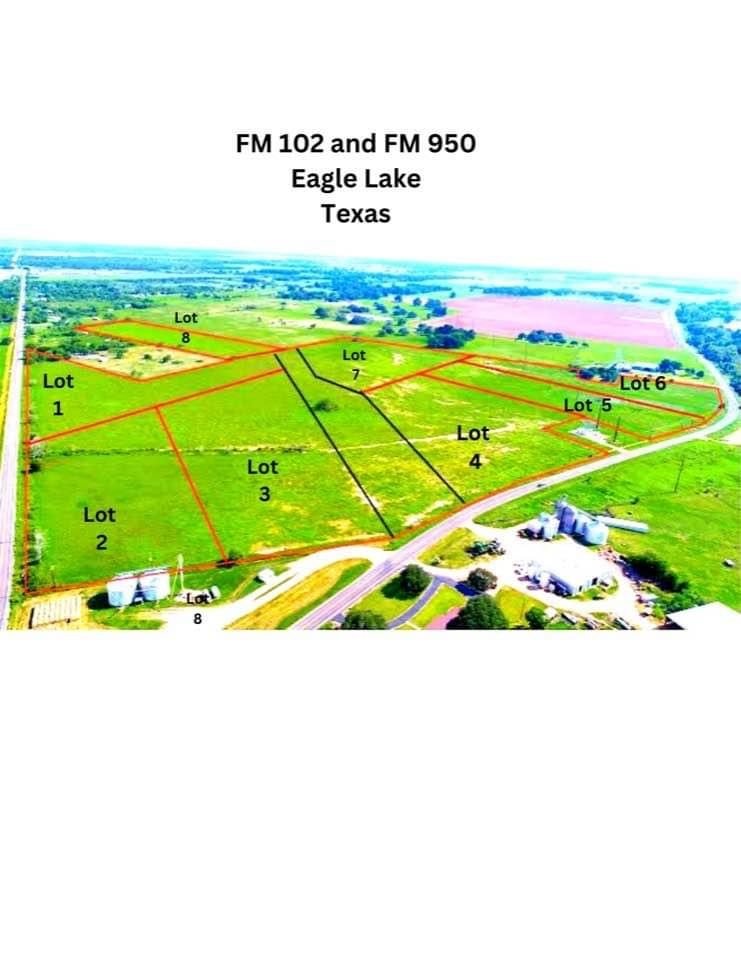 Real estate property located at TBD FM 950, Colorado, James Nelson, Eagle Lake, TX, US