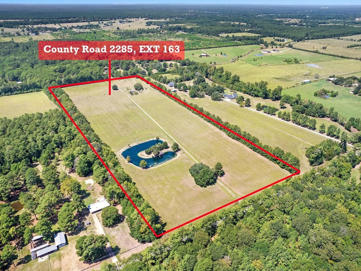 Real estate property located at 163 County Road 2285 Extension 163, Liberty, Cleveland, TX, US