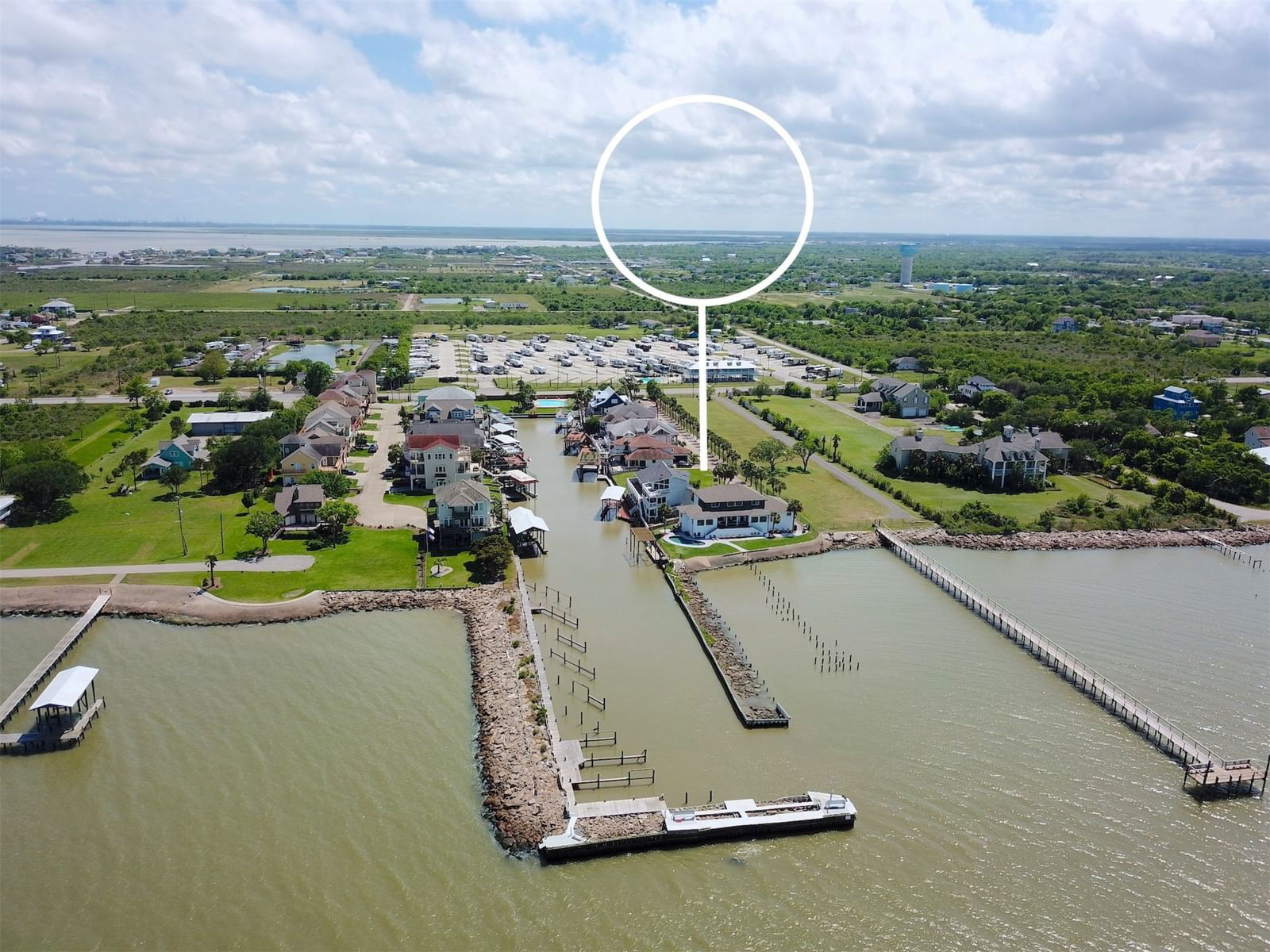 Real estate property located at 18 Port, Galveston, Mariners Cove, San Leon, TX, US