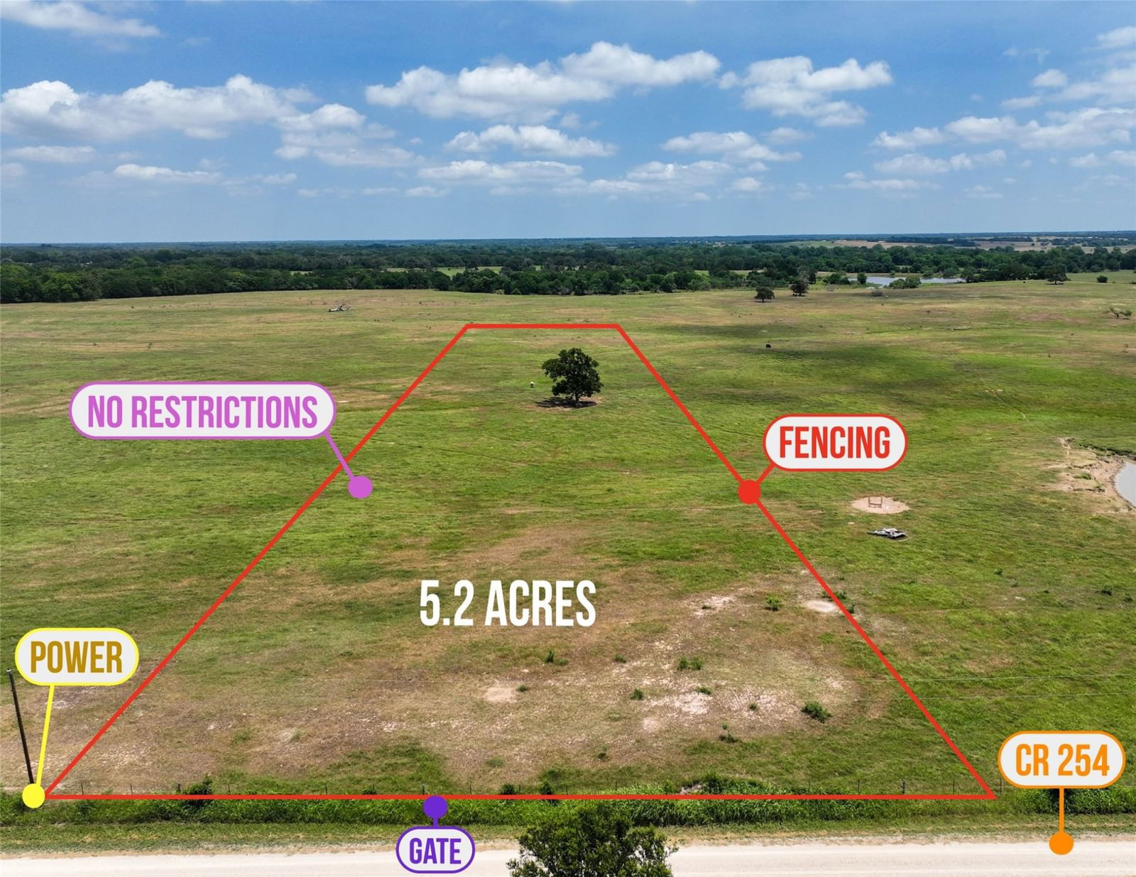 Real estate property located at Tract 9 County Rd 254, Falls, Reagan Call 151 Tract 9, Reagan, TX, US